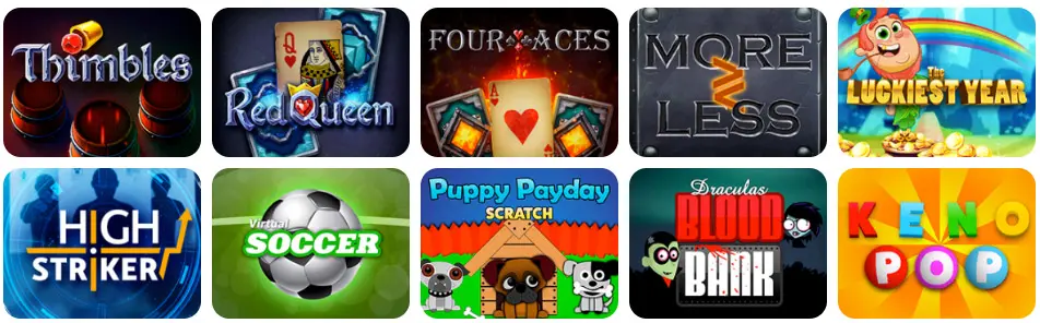 Jeux en ligne Spinoli Casino