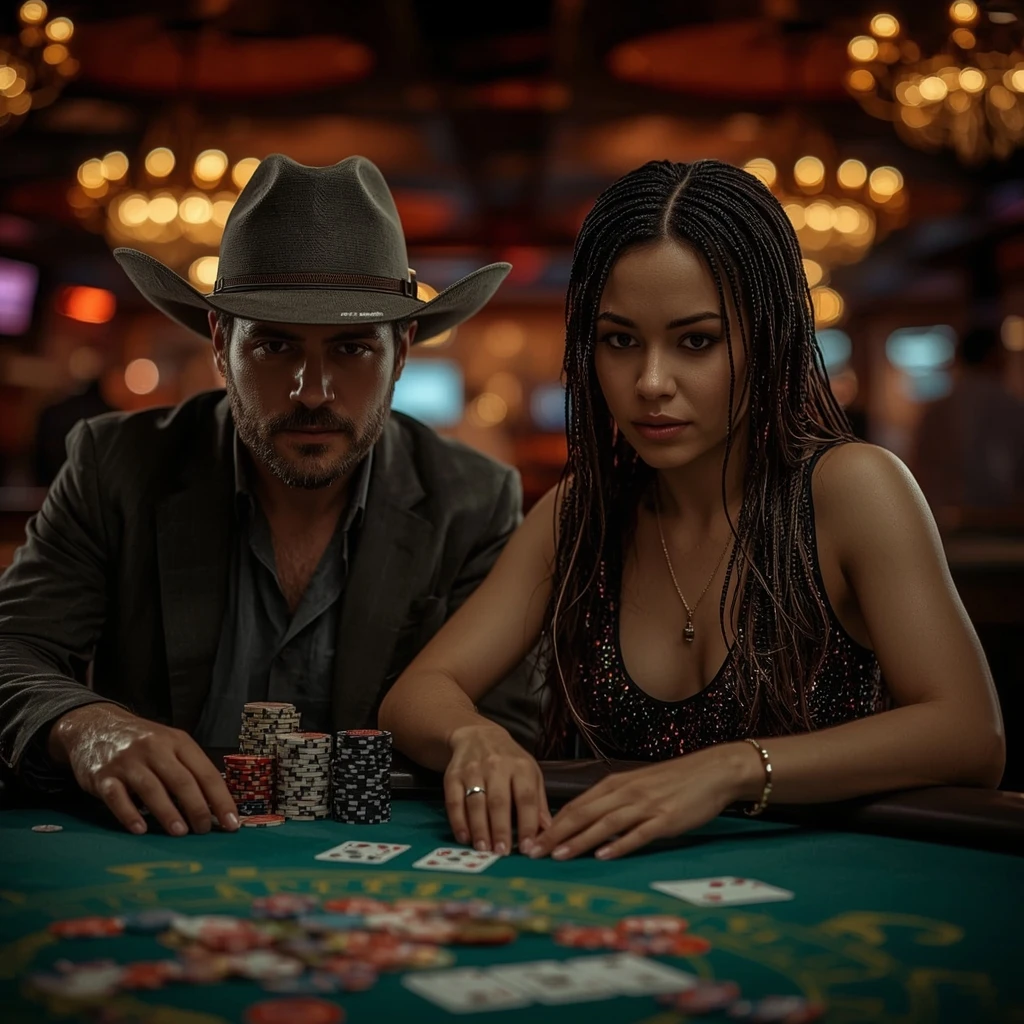 photo de deux joueurs de poker Spinoli Casino
