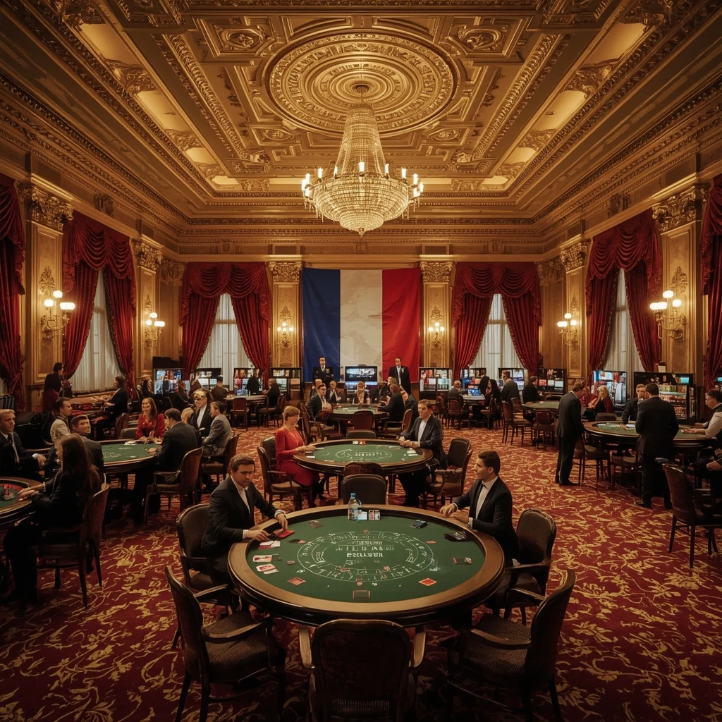 Le casino et le drapeau français Spinoli Casino